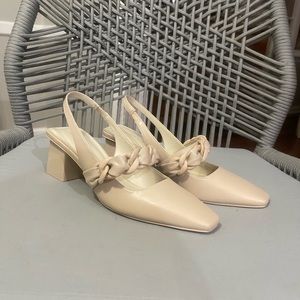 Charles and Keith heeled mules